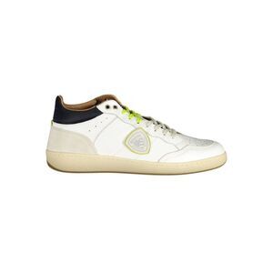 Blauer White Leather Men Men's Sneaker